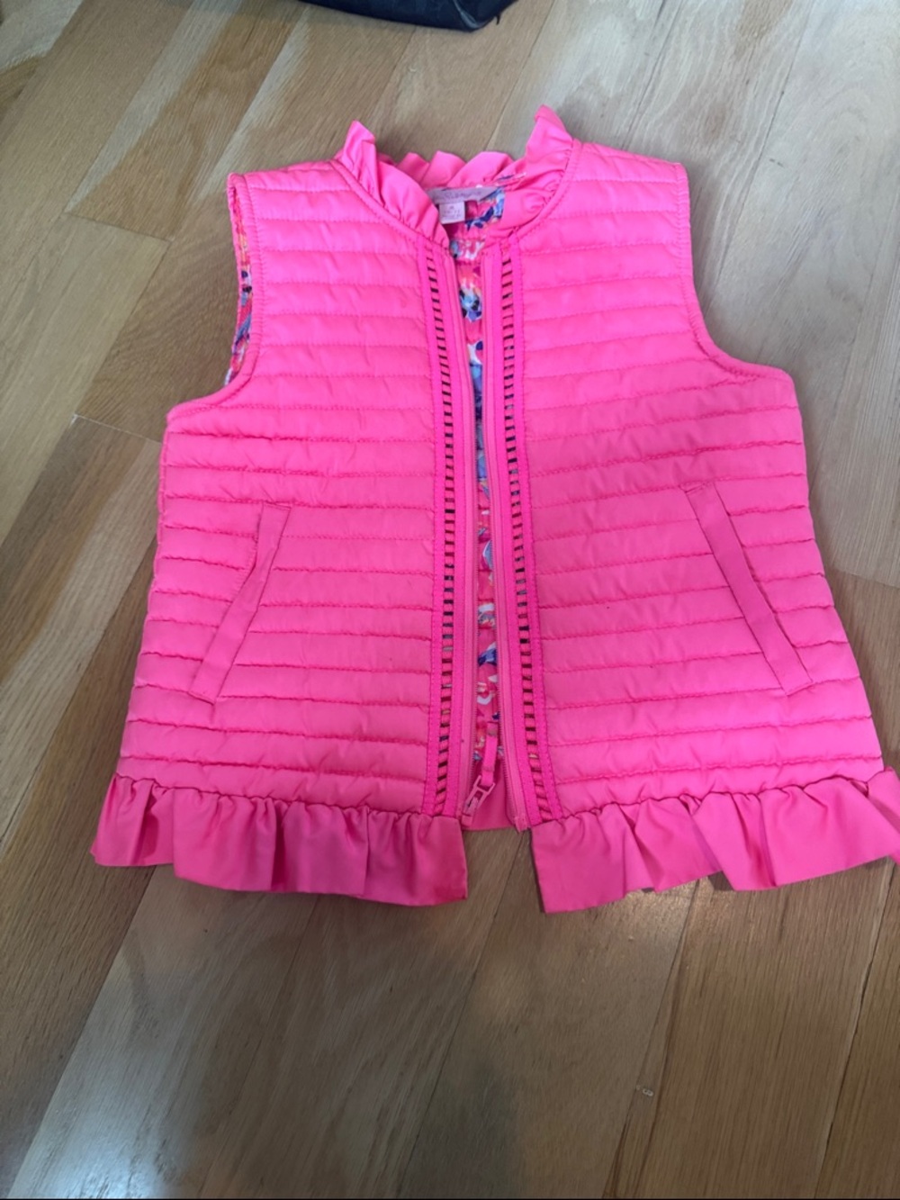 Girls Pink Vest Lilly Pulitzer